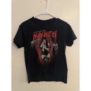 Mayhem Festival 2014 Tour T Shirt Rockstar Energy Metal Concert Black Small